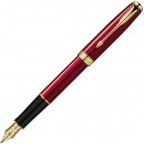 Перьевая ручка Parker SONNET Red Lacque GT синий перо F S1859476 PARKER-S1859476