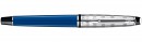 Перьевая ручка Waterman Expert Deluxe Blue CT синий WAT-1904580 F2