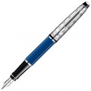 Перьевая ручка Waterman Expert Deluxe Blue CT синий WAT-1904580 F3