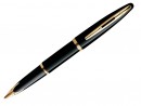 Перьевая ручка Waterman CARENE Deluxe Black GT синий перо F WAT-S0700300 WAT-S0700300