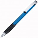 Ручка шариковая MATRIX GEL CLEAR, синий корпус, прозрачный 2313/С