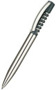 Шариковая ручка автоматическая Senator NEW SPRING CHROME 0.5 мм 2431/СЕР