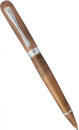 Ручка шариковая Merletto, корпус бронзового цвета с гравировкой, хромированные детали FF-BP12122