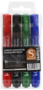 Набор маркеров SPONSOR SMP01/4 2 мм 4 шт разноцветный  SMP01/4