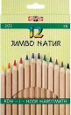 Набор цветных карандашей Koh-i-Noor JUMBO NATUR 12 шт 2172N/12 2172N/12