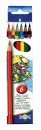 Набор цветных карандашей Universal Carioca 6 шт 17.5 см односторонние 41256 41256