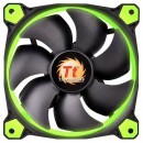 Вентилятор Thermaltake Fan Tt Riing 12 120x120x25 3pin 18.7-24.6dB зеленая подсветка CL-F038-PL12GR-A