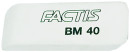 Ластик Factis BM40 1 шт прямоугольный