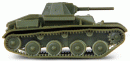 Танк Звезда "Советский легкий танк Т-60" 1:100 хаки  62584