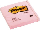 Бумага с липким слоем 3M 100 листов 76x76 мм розовый 654-P-RU