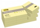 Набор стикеров с липким слоем 3M 100 листов 51х38 мм желтый