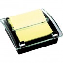 Диспенсер для бумаги для заметок Z-слож.POST-IT МИЛЛЕНИУМ,черный+12 блоковR330,76х76мм,желтый,100 л. C2014Y12