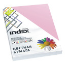 Бумага цветная Index Color, 100 листов, А4, розовый IC25/100