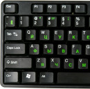 Клавиатура проводная Dialog Standart KS-030U USB черный8