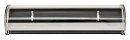 Футляр для одной ручки,  с полукруглой прозрачной крышкой, 163х44х25 мм, пластиковый BX-130
