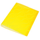 Папка с файлами OMEGA, 20 файлов, цвет желтый, материал полипропилен, плотность 450 мкр 0410-0032-06