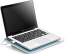 Подставка для ноутбука 17" Deepcool N2 180x180x15mm 1xUSB 20dB белый10