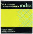 Бумага с липким слоем Index 150 листов 76x76 мм многоцветный РАДУГА I4448102