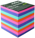 Блок бумажный Index 90х90х90 мм многоцветный