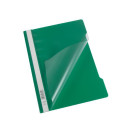 Папка-скоросшиватель зеленый А4 штрих-код 5346