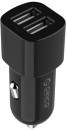 Автомобильное зарядное устройство Orico UCL-2U-BK 1/2.4 А 2 х USB черный2