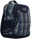 Школьный рюкзак с рельефной спинкой Action! черный рисунок  AB111012