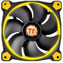 Вентилятор Thermaltake Riing 12 LED 120x120x25 3pin 19.5dB Yellow + LNC CL-F038-PL12YL-A