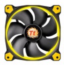 Вентилятор Thermaltake Riing 14 140x140x25 3pin 22.1-28.1dB Yellow + LNC  CL-F039-PL14YL-A2