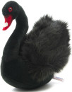 Мягкая игрушка лебедь Hansa Черный лебедь 28 см черный искусственный мех синтепон 2785