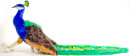 Мягкая игрушка павлин Hansa Павлин 100 см разноцветный искусственный мех текстиль 5437