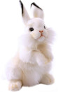 Мягкая игрушка кролик Hansa Белый кролик 32 см белый искусственный мех синтепон 3313