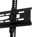 Кронштейн Kromax FLAT-2 new Black, настенный для TV 32"-90", max 65 кг, 1 ст св., нак. +3°-10°, от ст. 42 мм, max VESA 600x400 мм.6