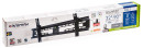 Кронштейн Kromax FLAT-2 new Black, настенный для TV 32"-90", max 65 кг, 1 ст св., нак. +3°-10°, от ст. 42 мм, max VESA 600x400 мм.9
