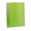 Папка с прижимным механизмом, ф. А4, цвет зеленый, материал полипропилен, вместимость 120 листов 0410-0015-04
