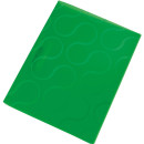 Папка с прижимным механизмом OMEGA, ф. А4, цвет зеленый, материал полипропилен, плотность 450 мкр 0410-0040-04