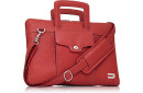 Чехол для ноутбука MacBook Air 13" Urbano Leather Handbag кожа красный UZRBA-04