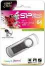 Флешка USB 64Gb Silicon Power Jewel J80 Titanium SP064GBUF3J80V1T серебристый2