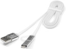 Кабель Lightning microUSB USB 2.0 1м Cablexpert CC-mAPUSB2w1m плоский белый2