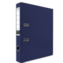 Папка-регистратор с покрытием PVC и металлической окантовкой, 50 мм, А4, темно-синяя IND 5/30 PVC NEW ТС