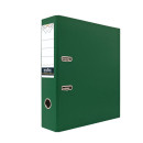 Папка-регистратор с покрытием PVC, 80 мм, А4, зеленая