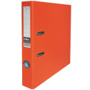 Папка-регистратор с покрытием PVC, 50 мм, А4, оранжевая IND 5/50 PP OR