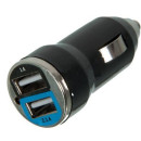 Автомобильное зарядное устройство Wiiix UCC-2-11 2А 2 х USB черный
