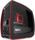 Корпус microATX NZXT MANTA Window Без БП чёрный красный CA-MANTW-M29