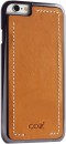 Чехол Cozistyle Leather Chrome Case для iPhone 6s черно-коричневый CLCC61820