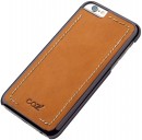 Чехол Cozistyle Leather Chrome Case для iPhone 6s черно-коричневый CLCC618203