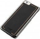 Чехол Cozistyle Leather Chrome Case для iPhone 6s серебристо-черный CLCC60103
