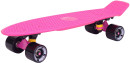 Скейтборд Y-SCOO Fishskateboard Print 22" RT винил 56,6х15 с сумкой PINK/black 401-P2