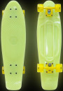 Скейтборд Y-SCOO Big Fishskateboard GLOW 27" RT винил 68,6х19 с сумкой YELLOW/yellow 402E-Y2
