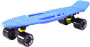 Скейтборд Y-SCOO Skateboard Fishbone с ручкой 22" RT винил 56,6х15 с сумкой BLUE/black 405-B2