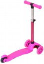 Самокат-каталка трехколёсный Y-SCOO Mini Jump&Go розовый со светящимися колесами9